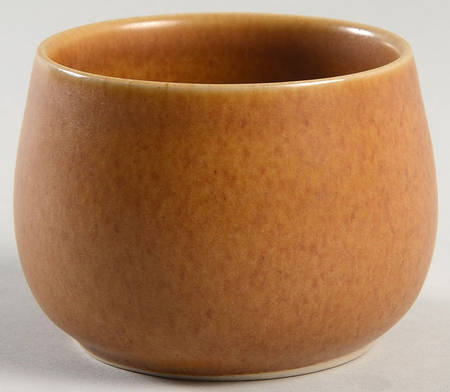 English Brown Open Sugar Bowl