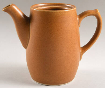 English Brown Teapot No Lid