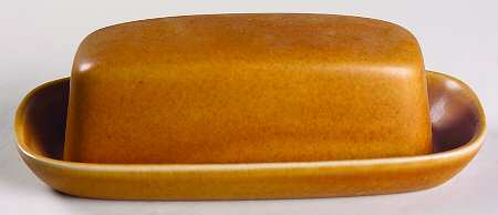 English Brown 1/4 Lb Covered Butter