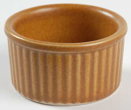 English Brown Ramekin