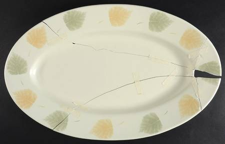 English Garden 20" Oval Serving Platter