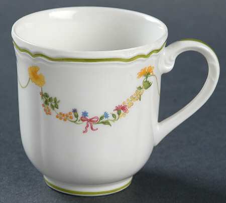 Garland Crown Flat Demitasse Cup