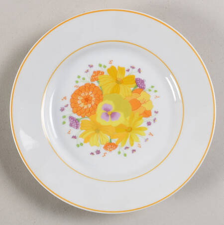 Golden Afternoon Bread & Butter Plate