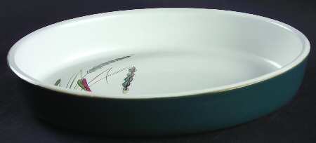 Greenwheat 11" Oval Baker