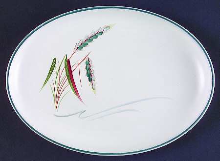 Greenwheat 9" Oval Serving Platter