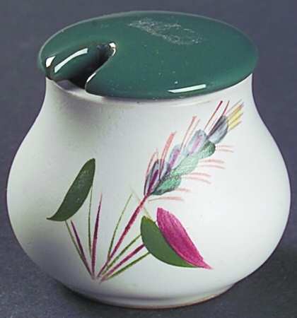 Greenwheat Mustard Jar & Lid with Spoon