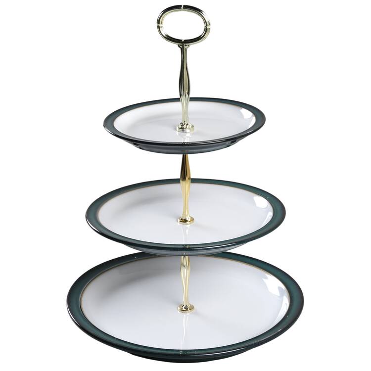 Greenwich 13 7/8"-14 1/4" 3-Tiered Serving Tray(DP,SP,BB) HC