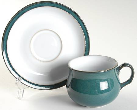 Greenwich Flat Cup & Saucer Set