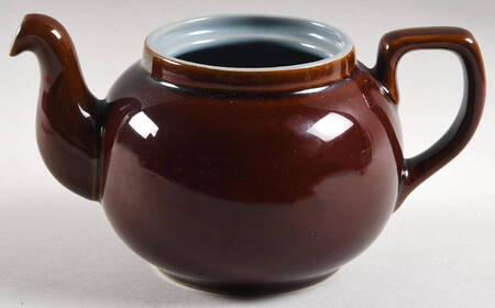 Homestead Brown Teapot No Lid