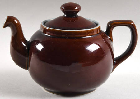 Homestead Brown Teapot & Lid