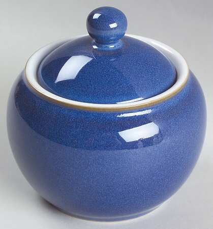 Imperial Blue Sugar Bowl & Lid