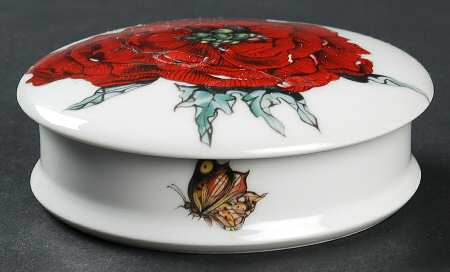 Jardin De Fleurs Powder Box with Lid