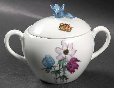 Jardin De Fleurs Sugar Bowl & Lid