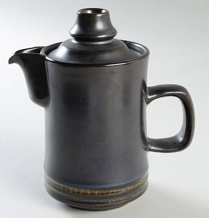Kismet Blue Mini Coffee Pot & Lid