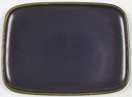 Kismet Blue 14" Rectangular Serving Platter