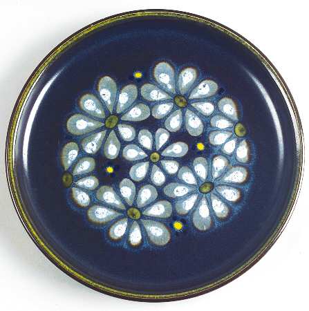 Kismet Blue Salad Plate