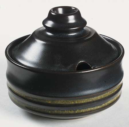 Kismet Blue Sugar Bowl & Lid