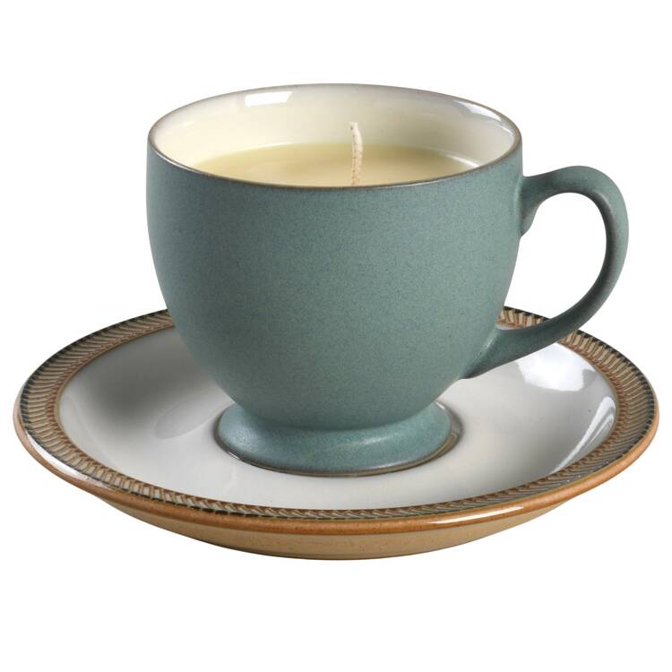 Luxor Scented Cup & Saucer Candle-Coffee  HC
