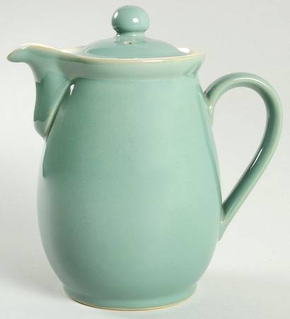 Manor Green Coffee Pot & Lid