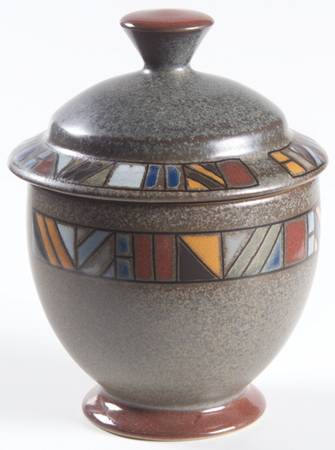 Marrakesh Sugar Bowl & Lid (Uses the Open Sugar As Base)