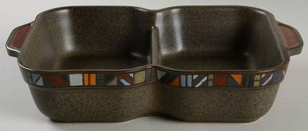 Marrakesh Rectangular Divided Vegetable Bowl