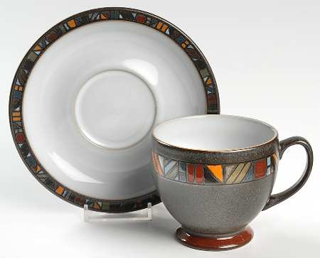 Marrakesh Footed Cup & Saucer Set
