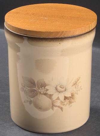 Memories Large Canister & Wood Lid