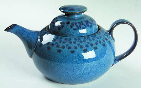 Midnight Small Teapot & Lid by Denby-Langley