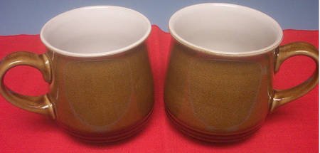 Painter's Palette Brown Mug