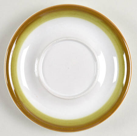 Painter's Palette Green Saucer