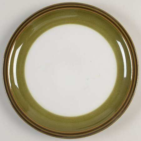 Painter's Palette Green Luncheon Plate