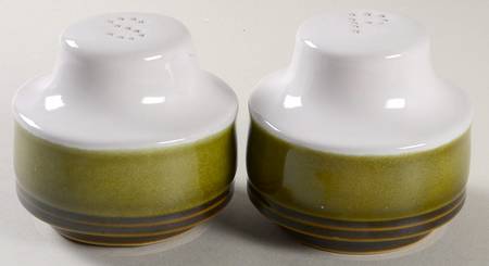 Painter's Palette Green Salt & Pepper Set