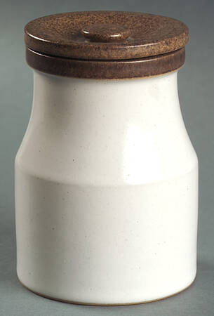 Potpourri White Small Canister & Lid