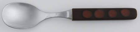 Potter's Wheel Rust Red Teaspoon