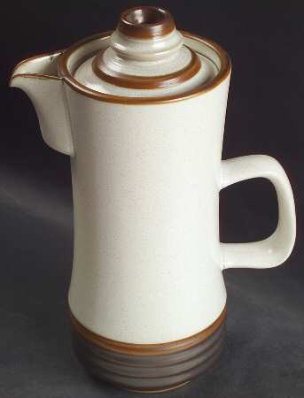 Potter's Wheel Rust Red Small Coffee Pot & Lid