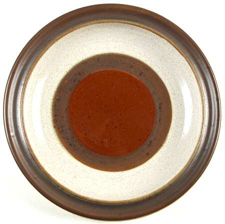 Potter's Wheel Rust Red Bread & Butter Plate