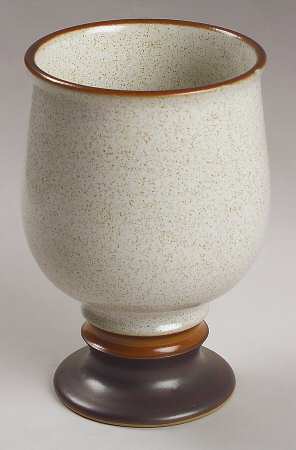 Potter's Wheel Rust Red 1o Oz China Goblet