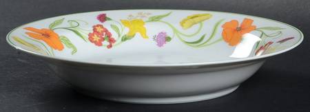 Queen of Hearts Rim Soup Bowl
