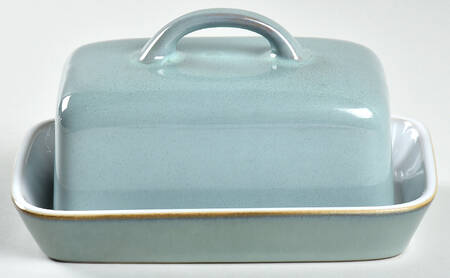 Regency Green Rectangular Covered Butter