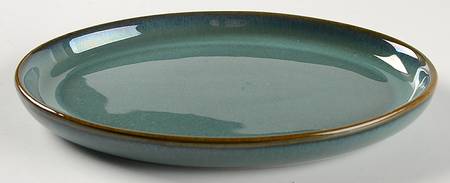 Regency Green Small Oval Tray
