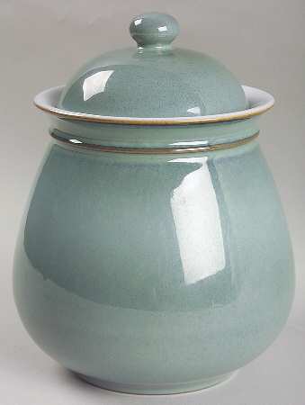 Regency Green 5" Storage Jar & Lid