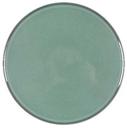 Regency Green Cake Plate