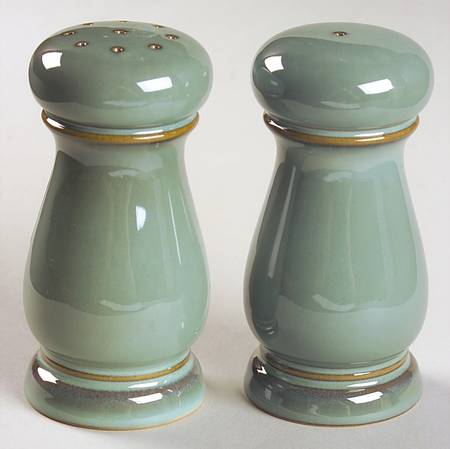 Regency Green Salt & Pepper Set
