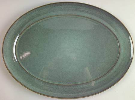 Regency Green 14" Oval Serving Platter