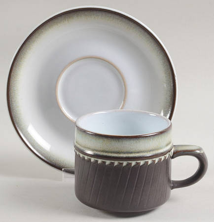 Rondo Flat Cup & Saucer Set