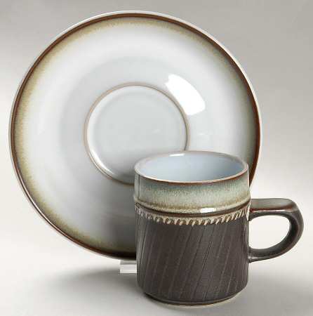 Rondo Flat Demitasse Cup & Saucer Set