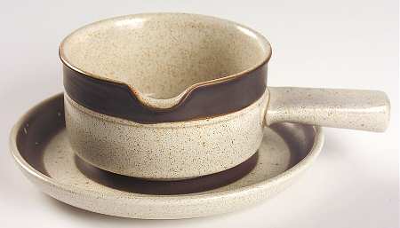 Russet Gravy Boat & Underplate