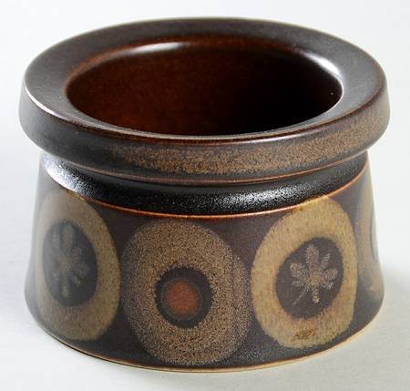 Samarkand Brown Small Jar No Lid