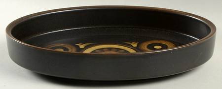 Samarkand Brown 11" Oval Baker