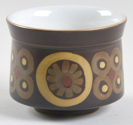 Samarkand Brown Open Sugar Bowl